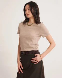 Grace Short Sleeve Merino Knit