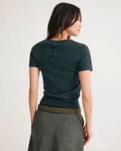 Grace Short Sleeve Merino Knit