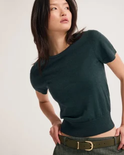 Grace Short Sleeve Merino Knit