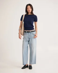 Grace Short Sleeve Merino Knit