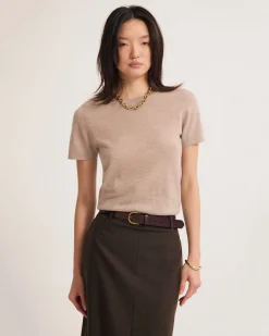 Grace Short Sleeve Merino Knit