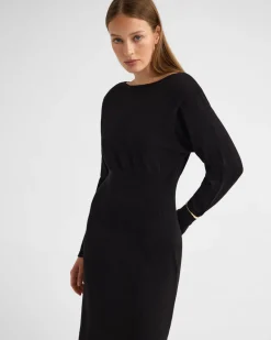 Greta Knitted Balloon Sleeve Dress
