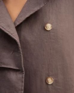 Griffin Linen Bomber
