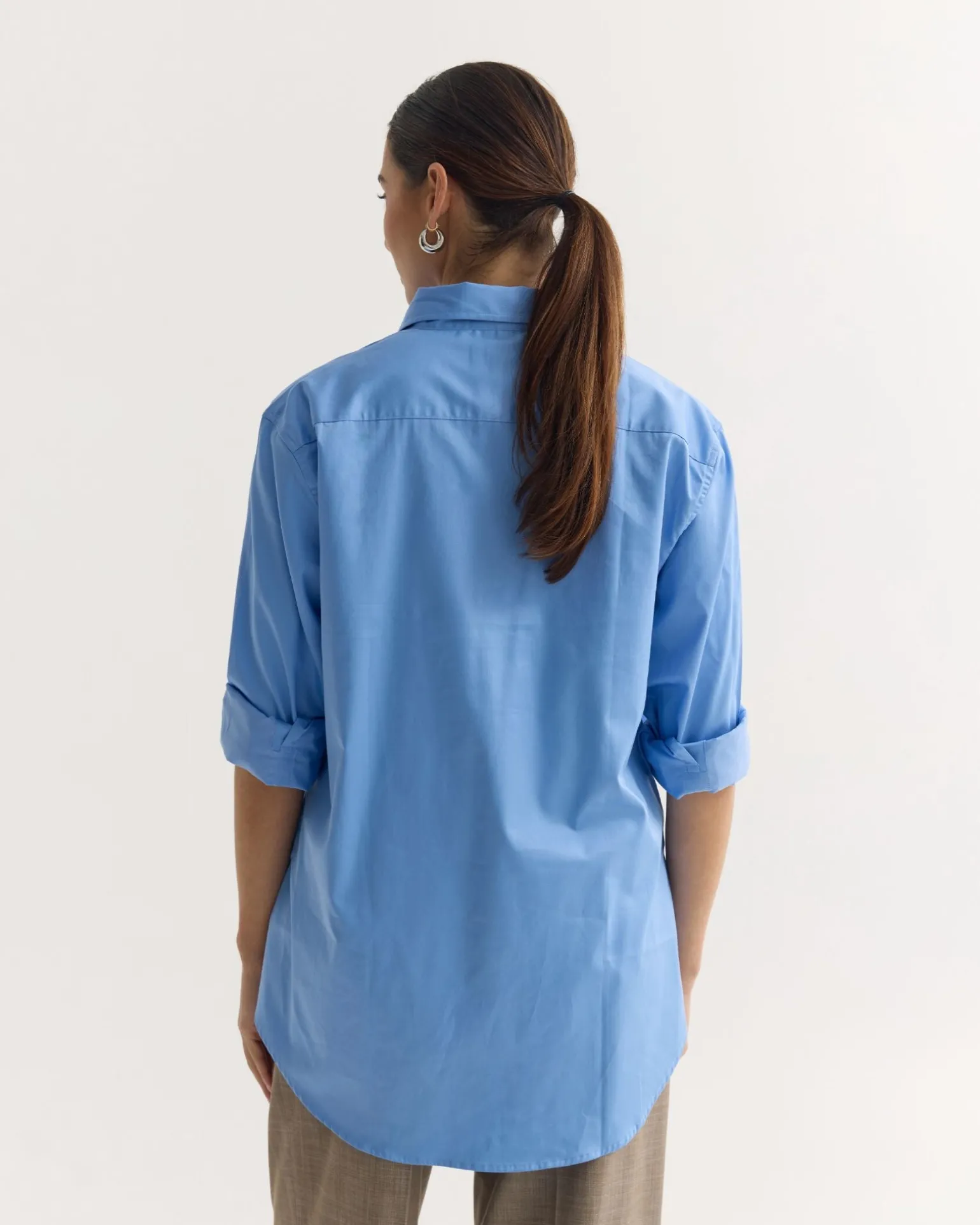 Hailey Oversize Cotton Shirt