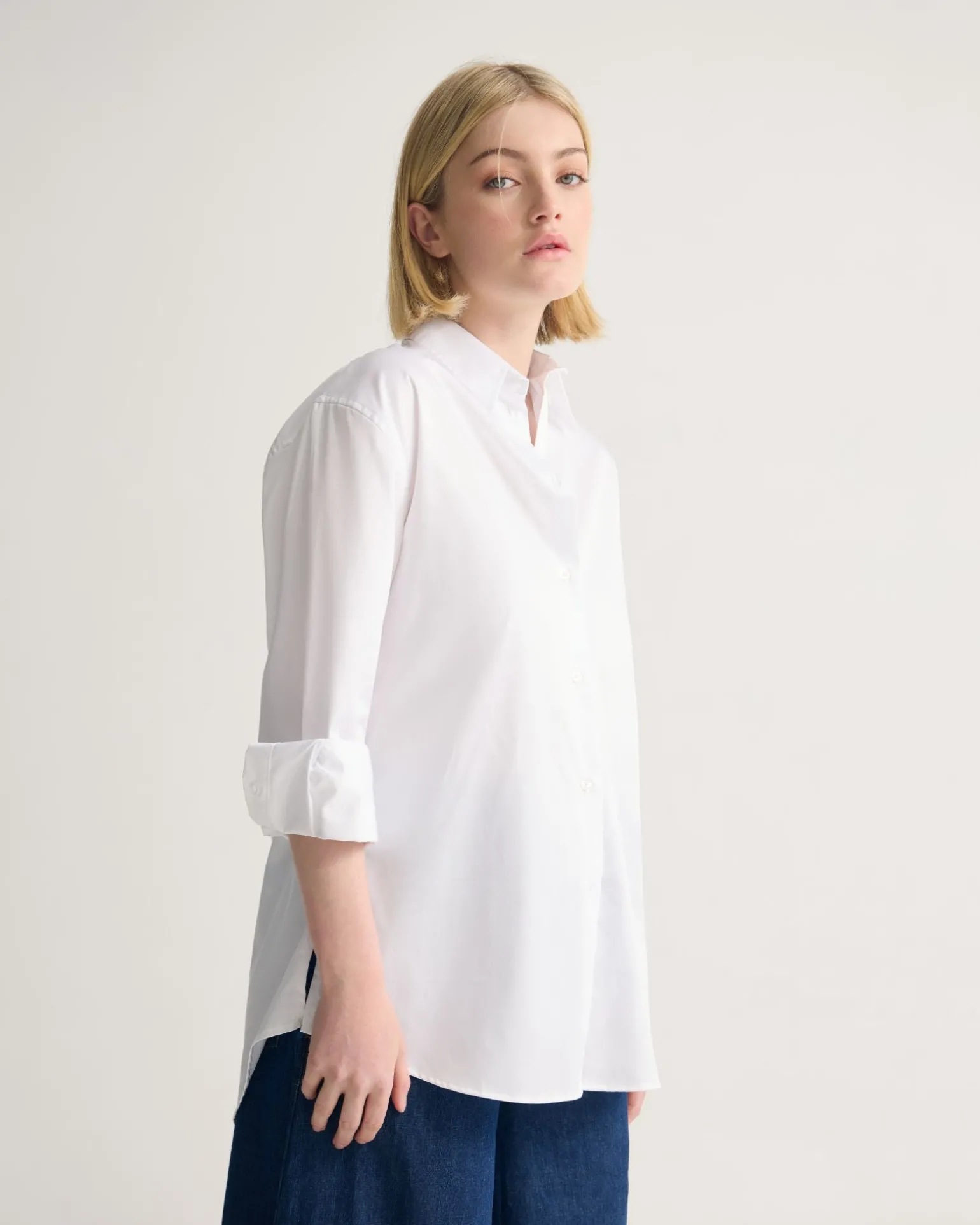 Hailey Oversize Cotton Shirt