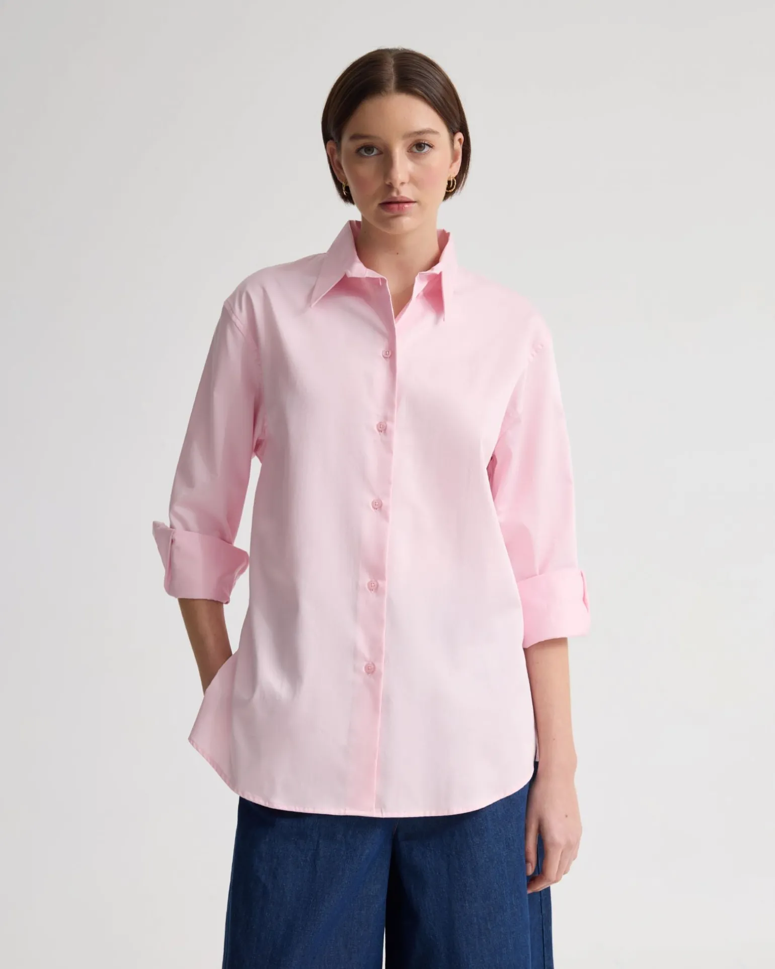 Hailey Oversize Cotton Shirt