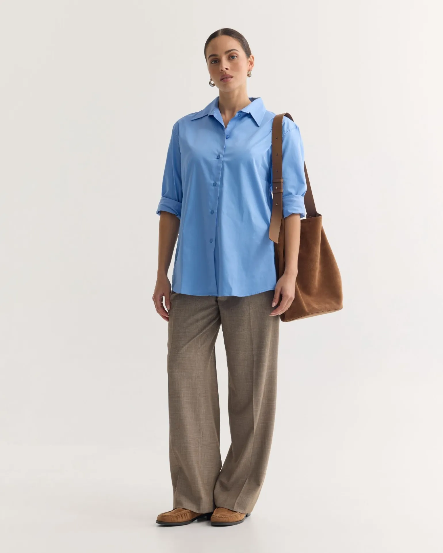 Hailey Oversize Cotton Shirt