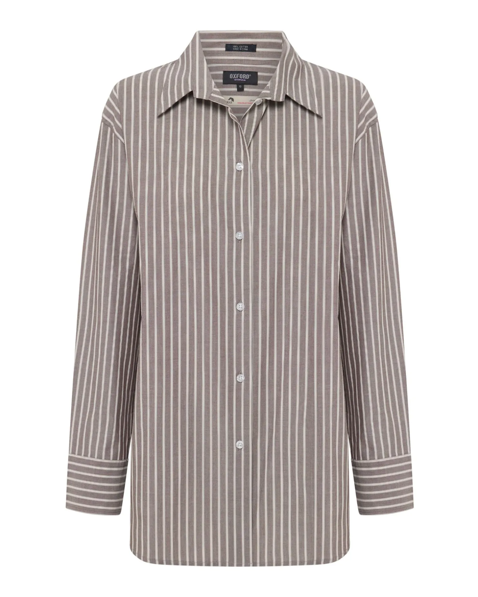 Hailey Striped Euro Fabric Shirt