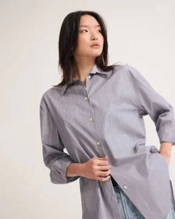 Hailey Stripe Oversized Shirt