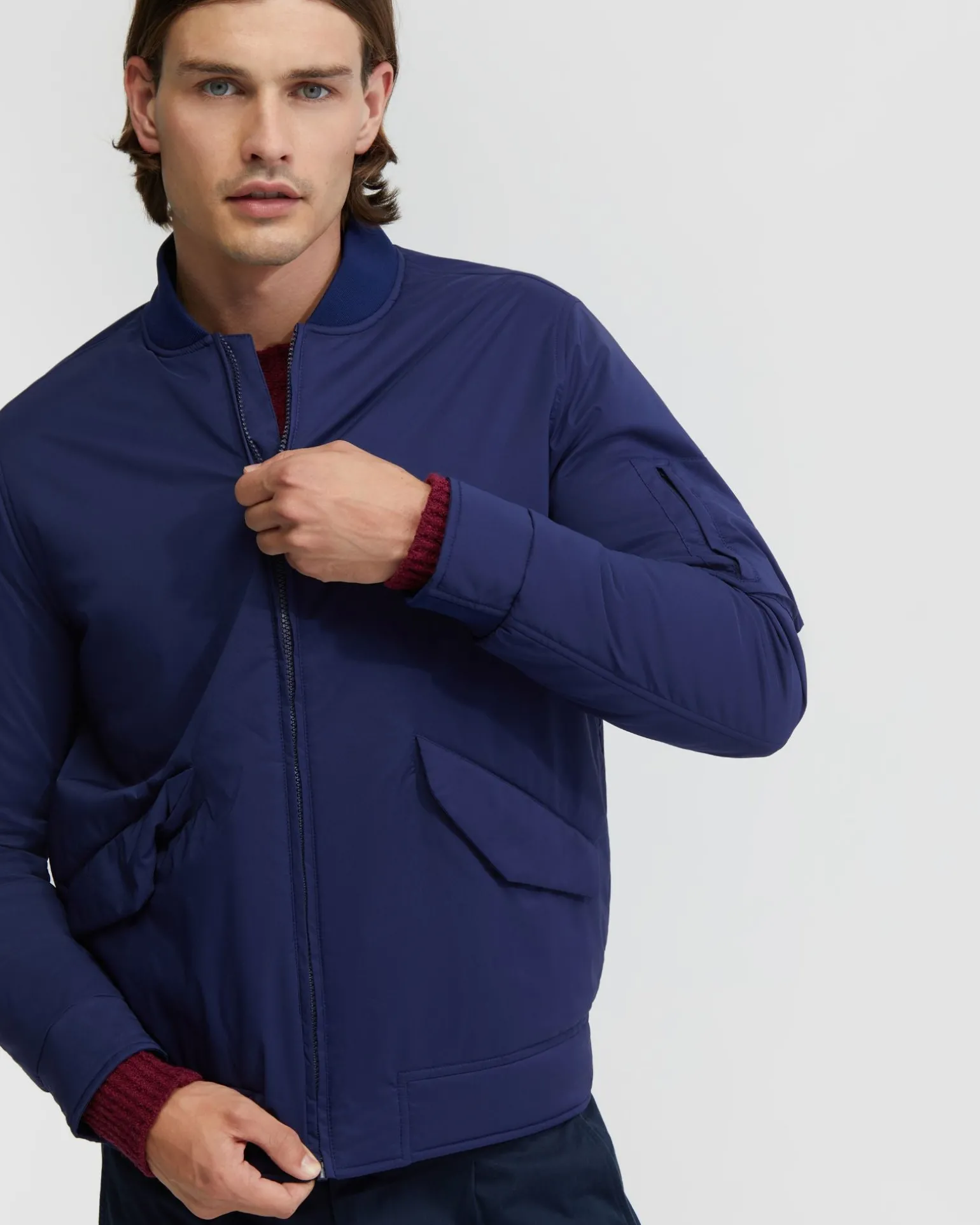 Hamish Padded Bomber Jacket