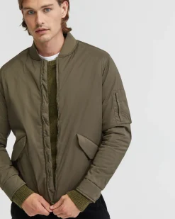 Hamish Padded Bomber Jacket