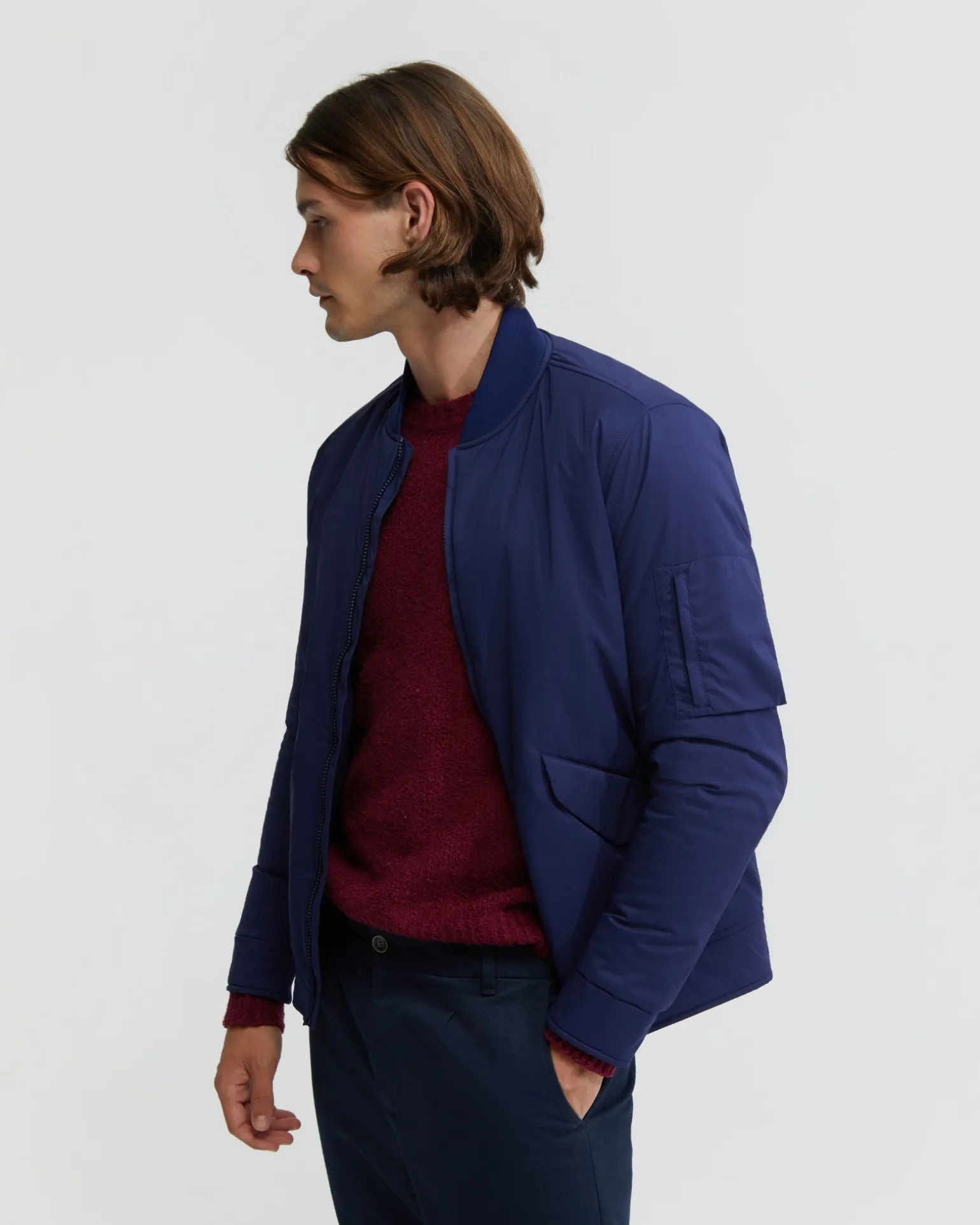 Hamish Padded Bomber Jacket