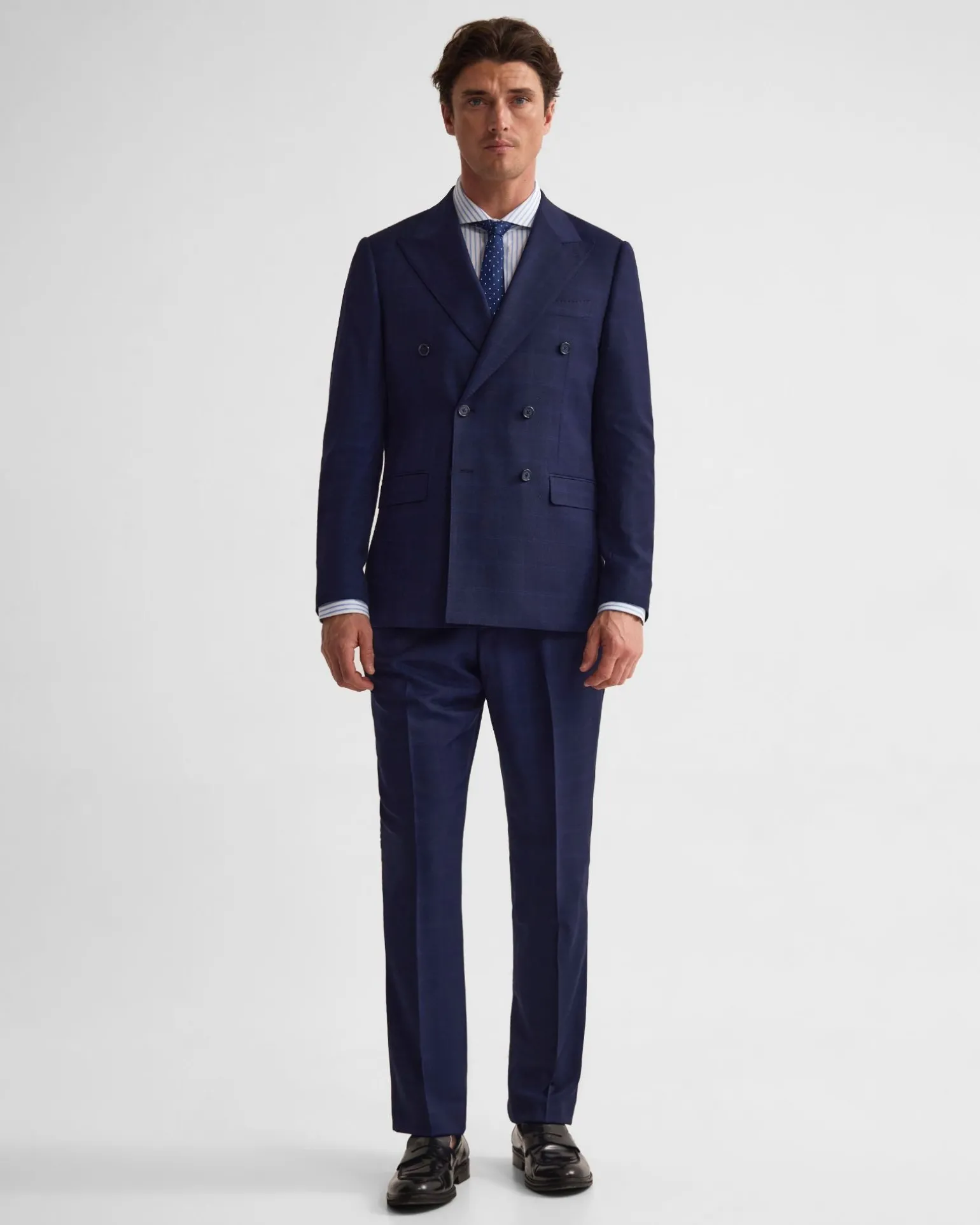 Hardy Double Breast Check Jacket