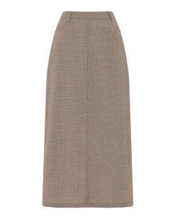 Harper Pure Wool Column Skirt
