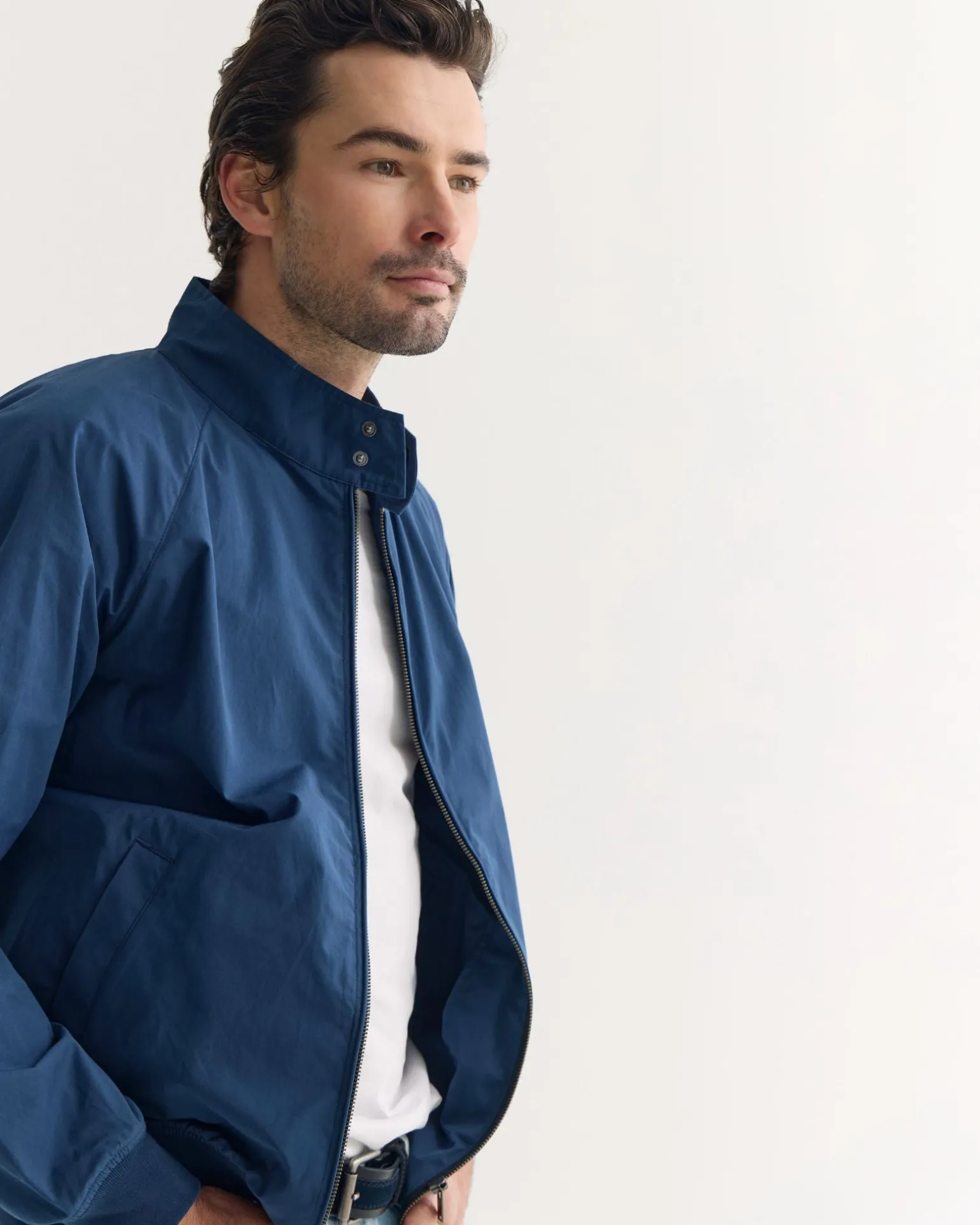 Henry Unlined Bomber Jacket