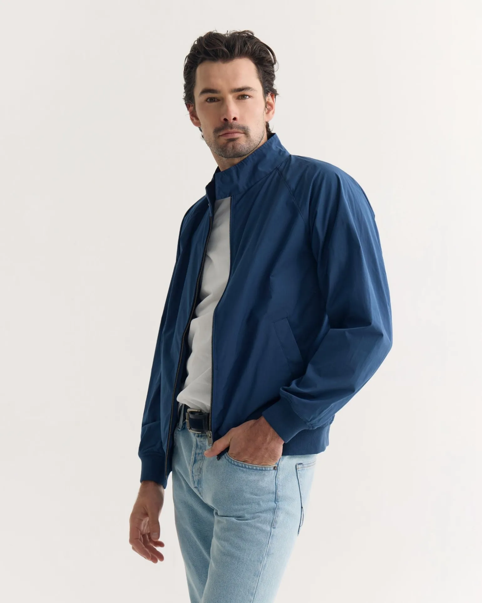 Henry Unlined Bomber Jacket