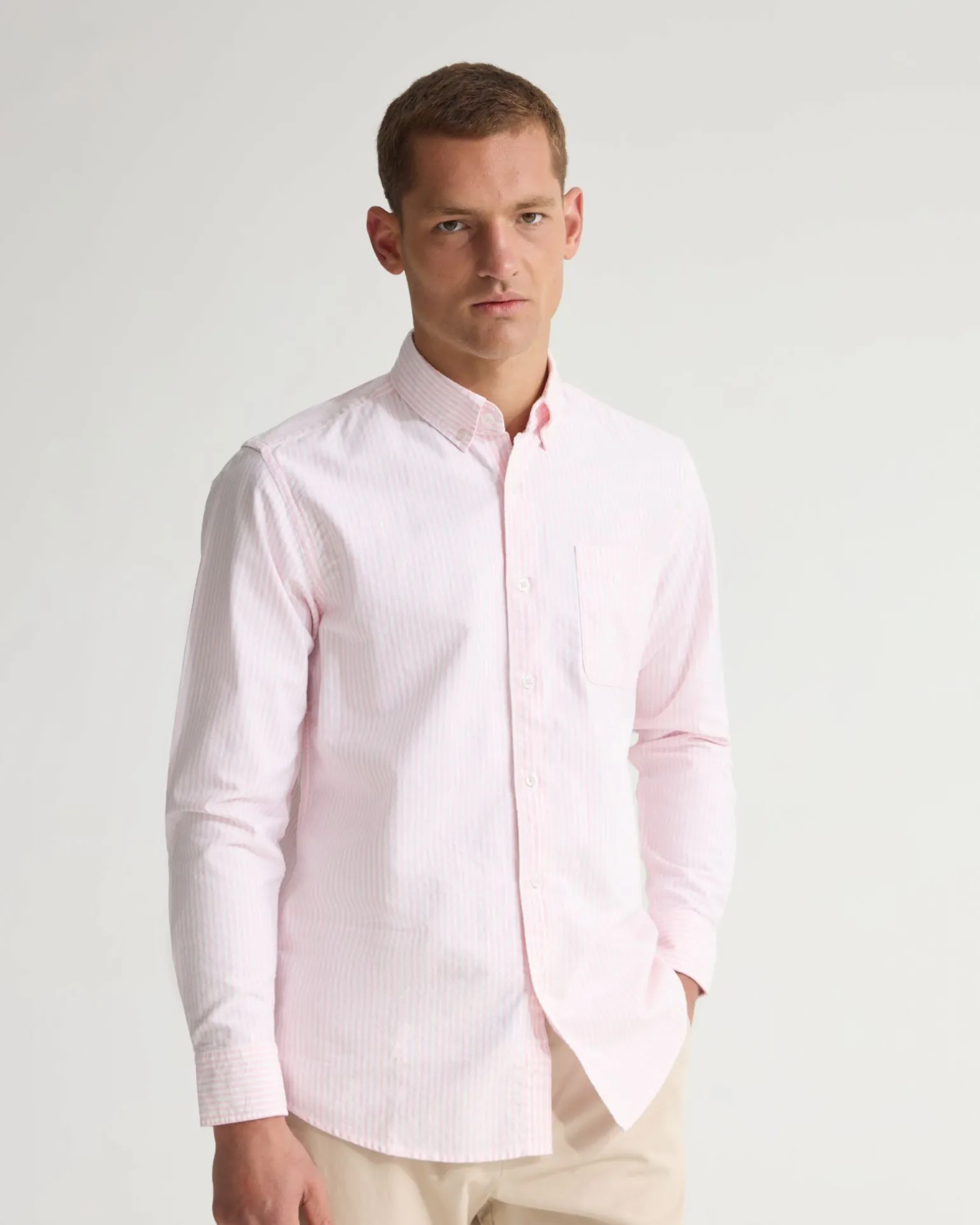 Holloway Buttondown Stripe Shirt