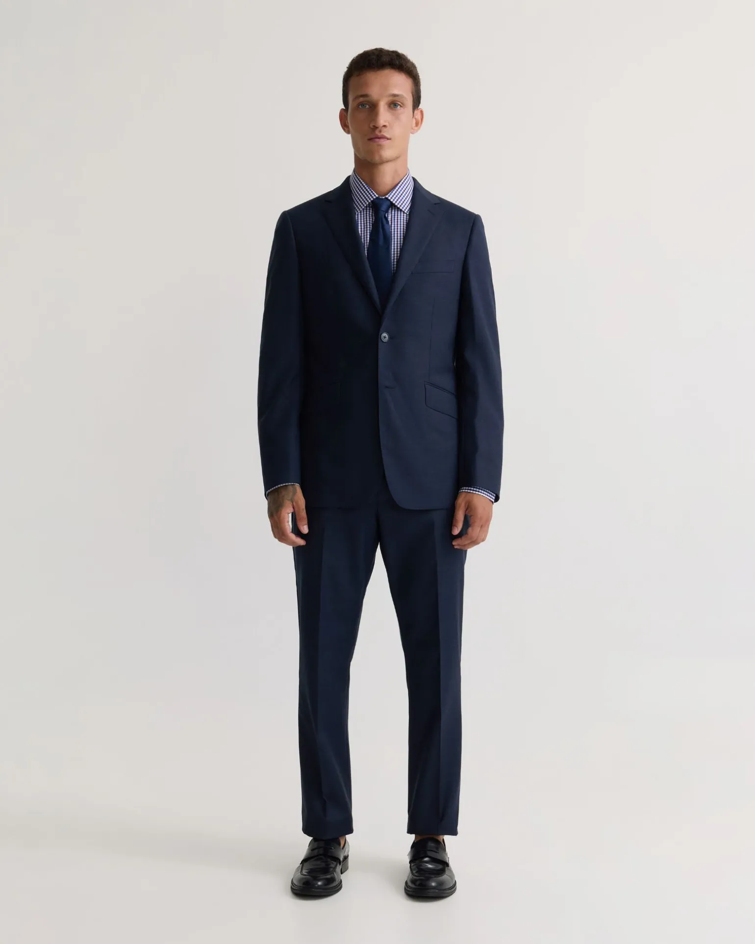 Hopkins Luxury Half Canvas Suit Jacket