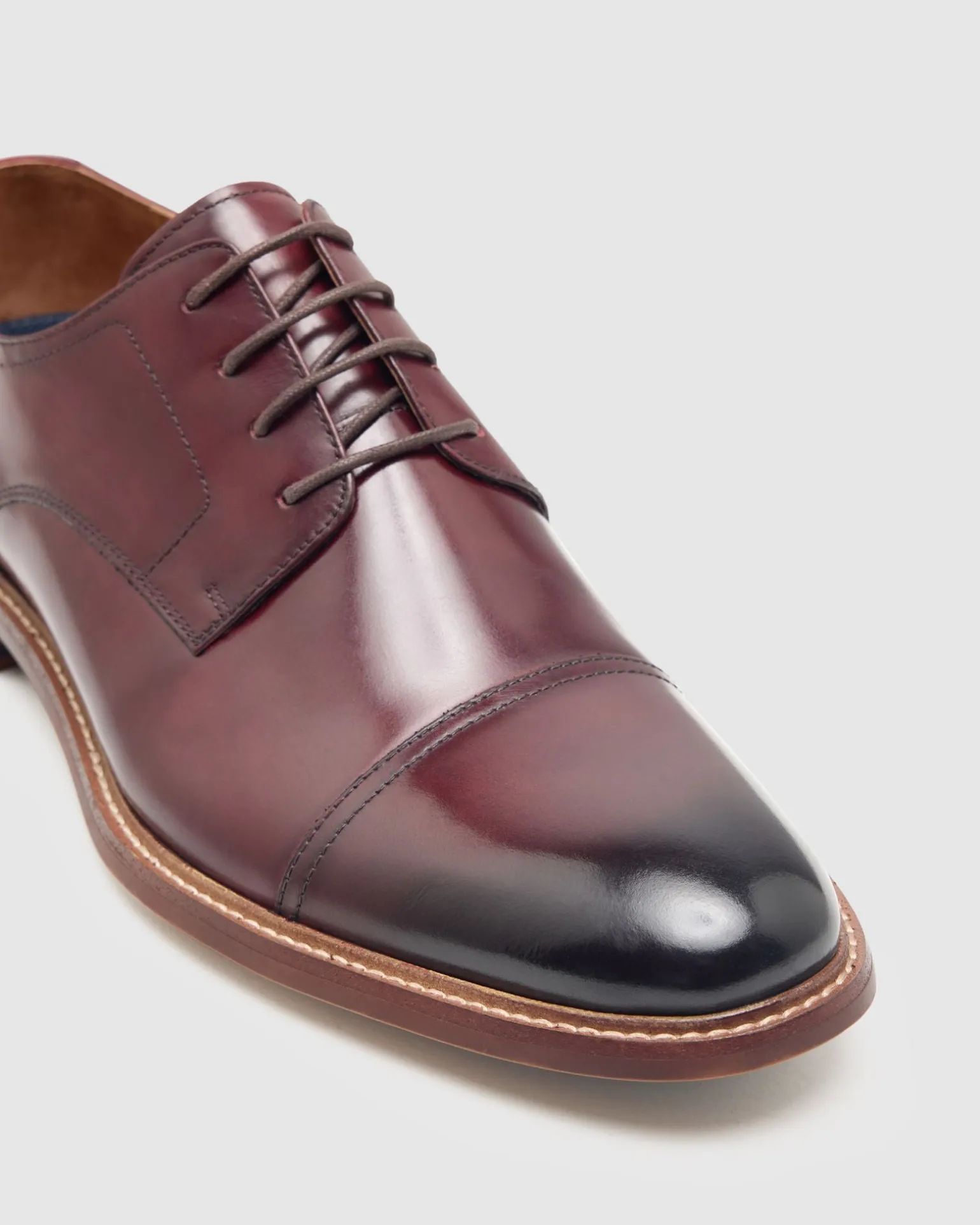 Hudson Toe Cap Derby Shoe