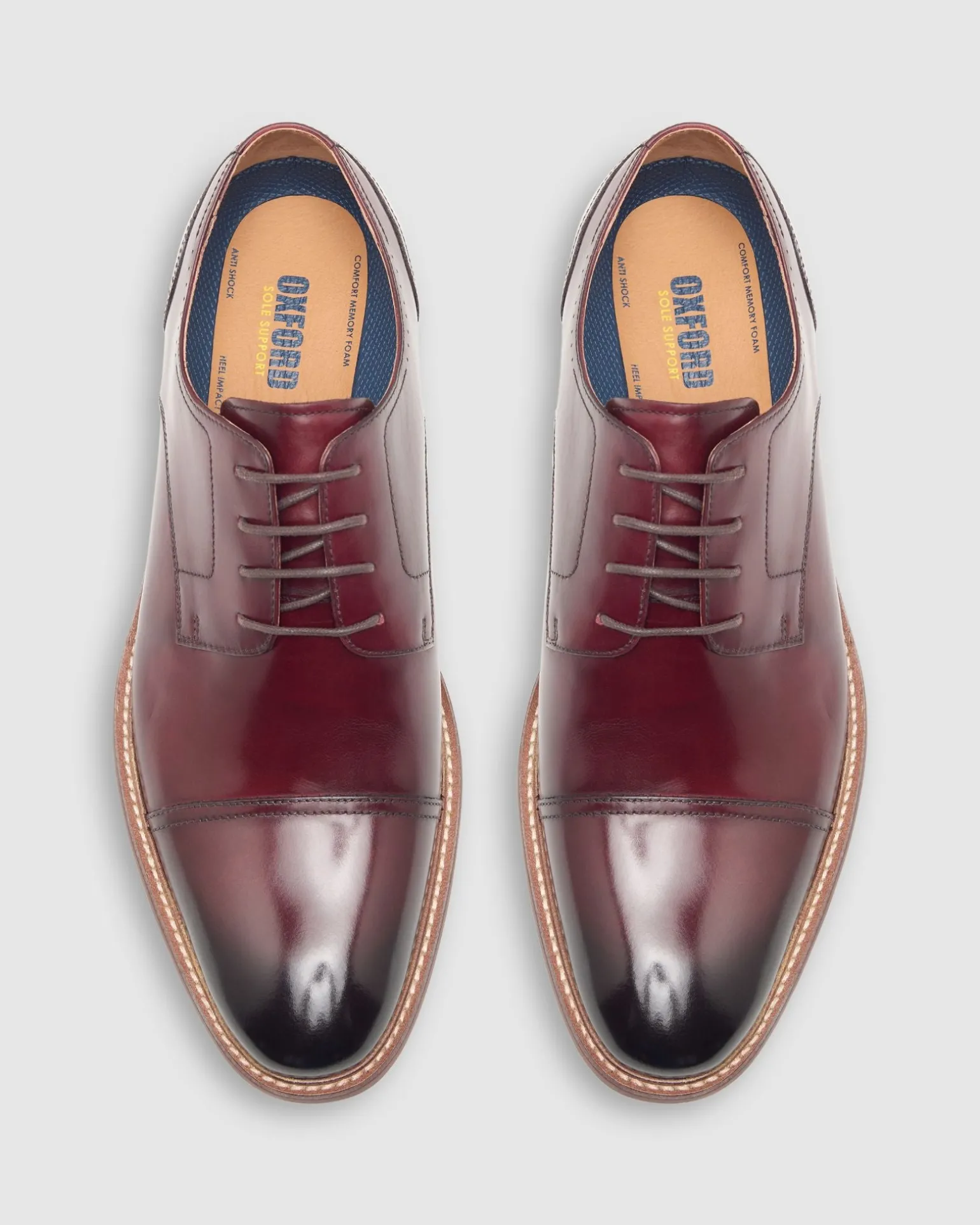 Hudson Toe Cap Derby Shoe