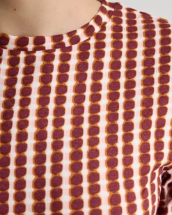 Imogen Printed Jersey Top