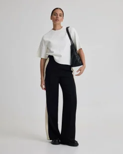 Ines Contrast Panel Pants