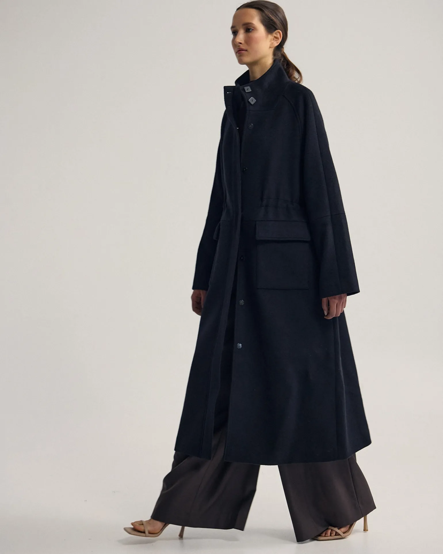 Isabelle Drawcord Coat
