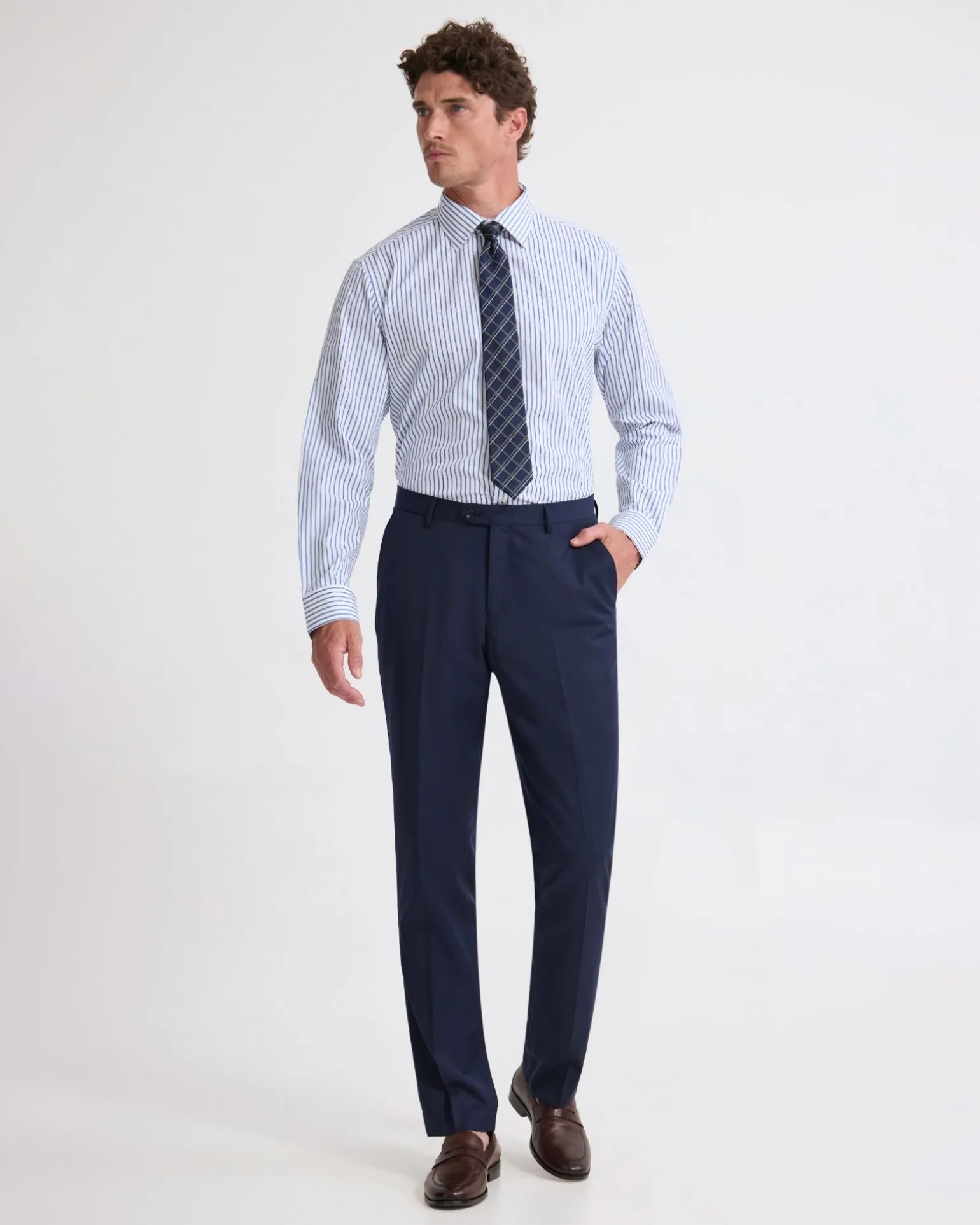 Islington Classic Fit Stripe Shirt