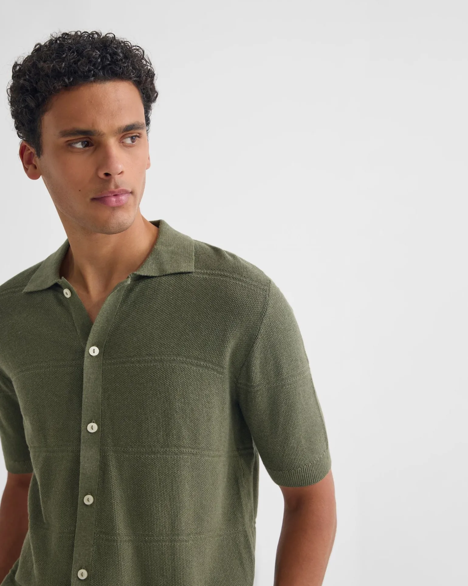 Jack Knitted Button Up Shirt