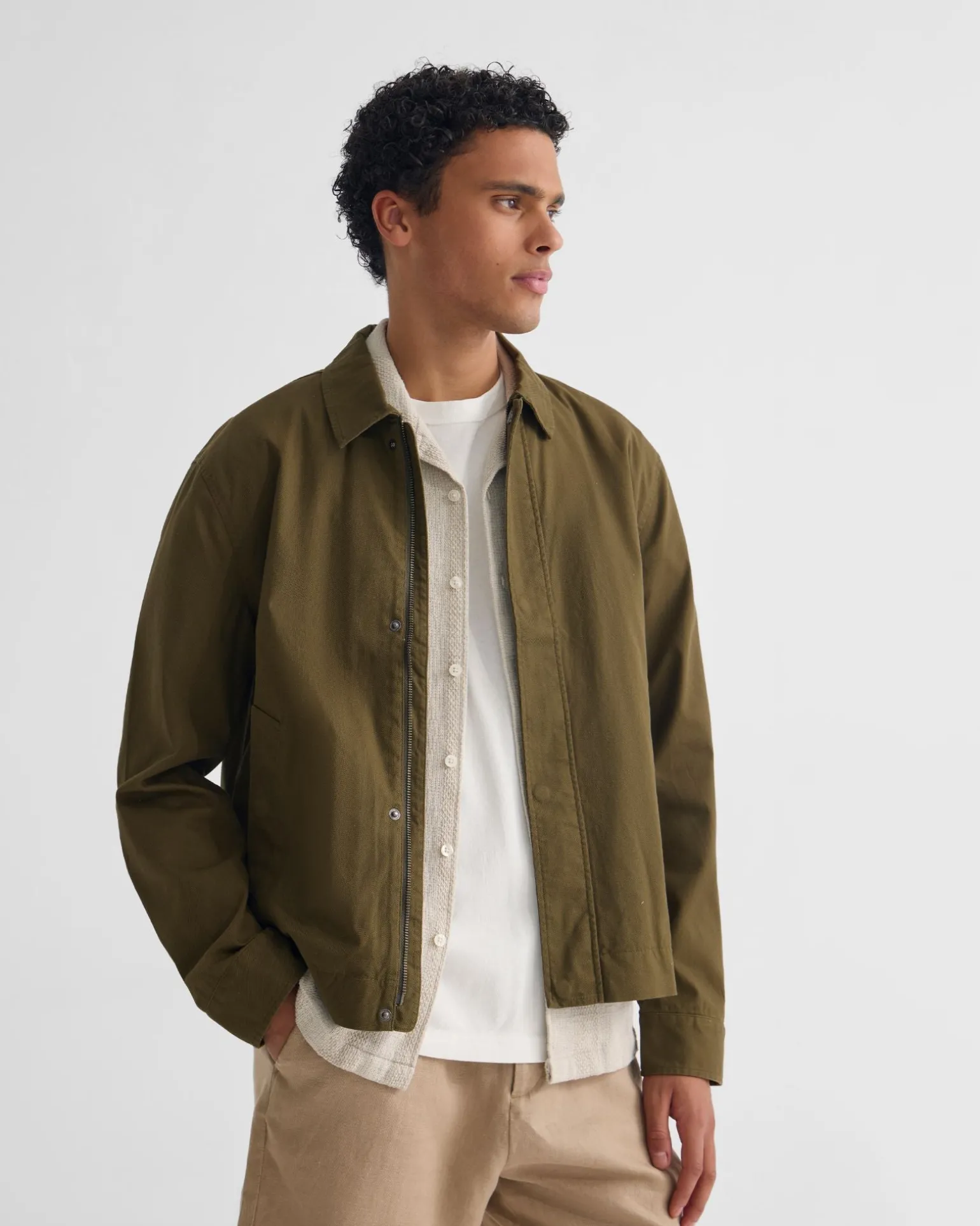James Stretch Cotton Jacket