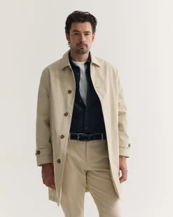 Jay Cotton Twill Trench Coat