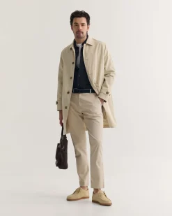 Jay Cotton Twill Trench Coat