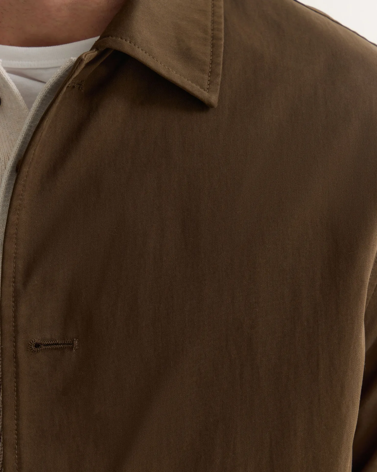 Jay Cotton Twill Trench Coat