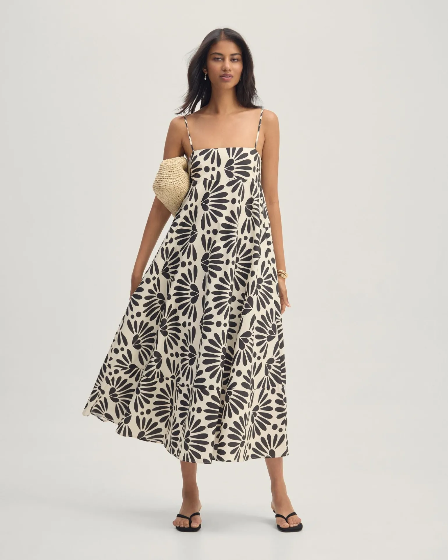 Jessica Cotton Printed Dress