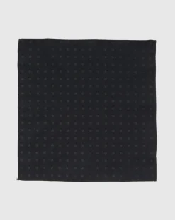 Jet Polka Pocket Square