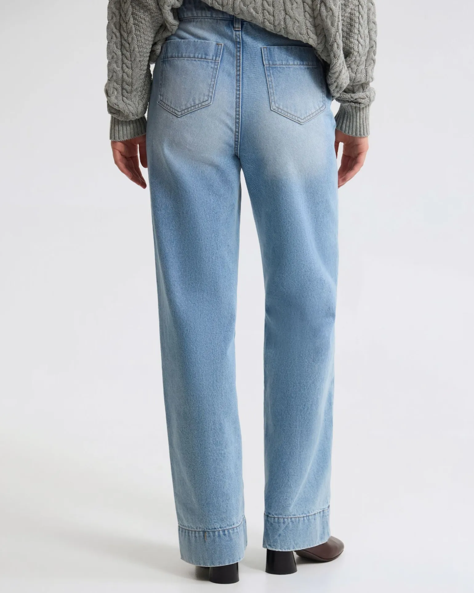 Joanie Pocket Front Denim Jeans