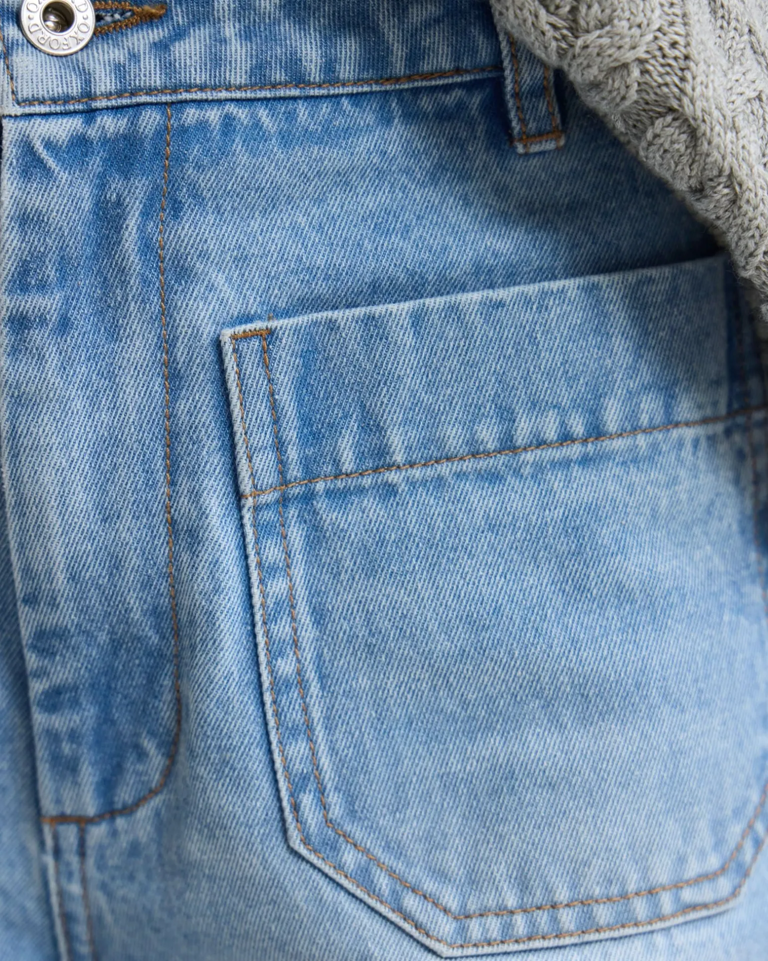 Joanie Pocket Front Denim Jeans