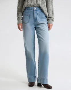 Joanie Pocket Front Denim Jeans