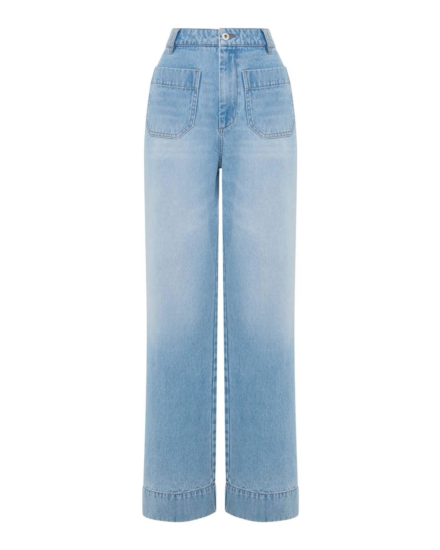 Joanie Pocket Front Denim Jeans