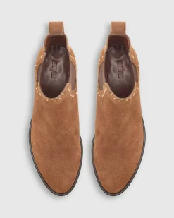 Jolanda Suede Chelsea Boot