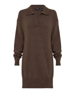 Kennedy Wool Blend Polo Dress