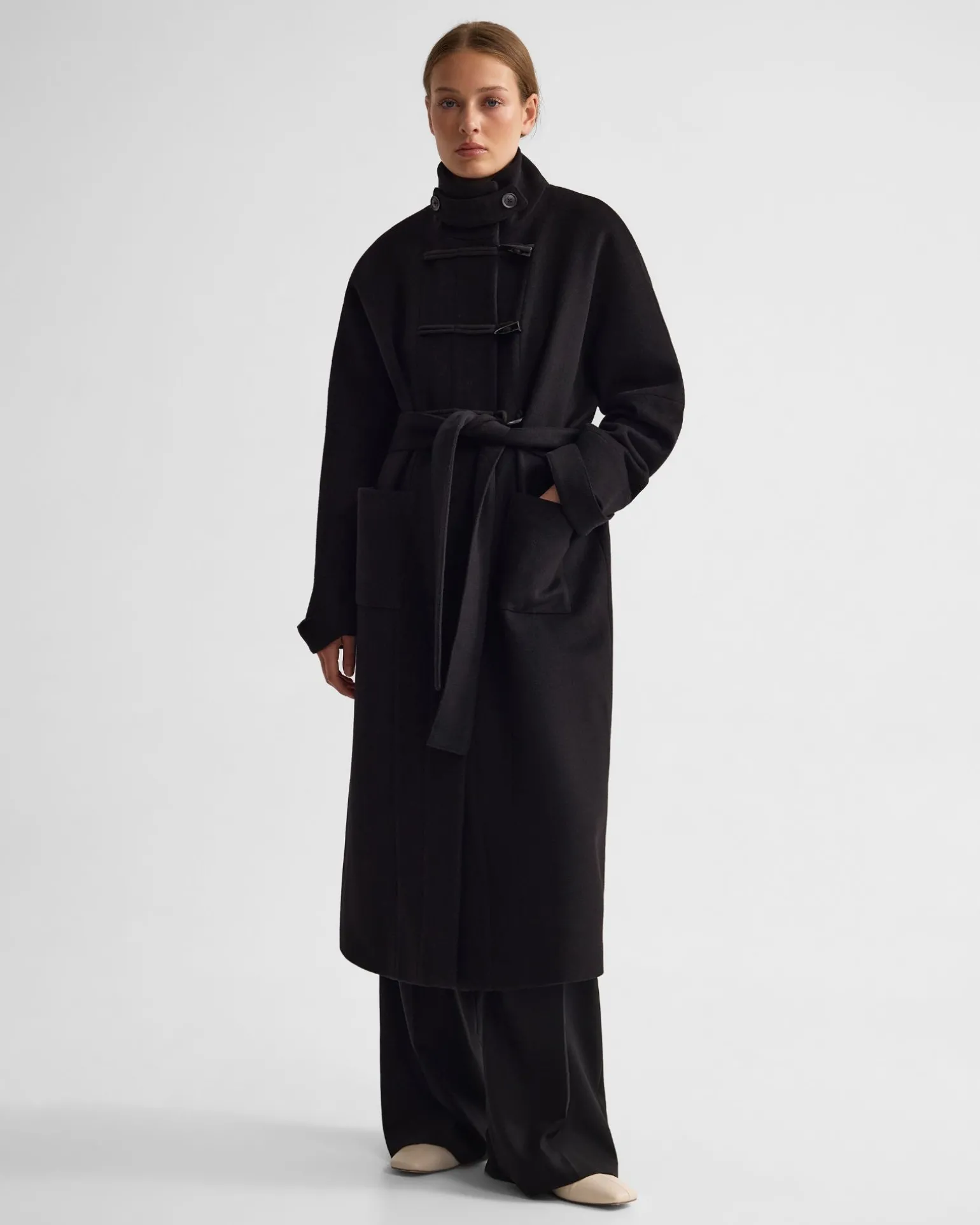 Kerry Funnel Collar Duffle Coat