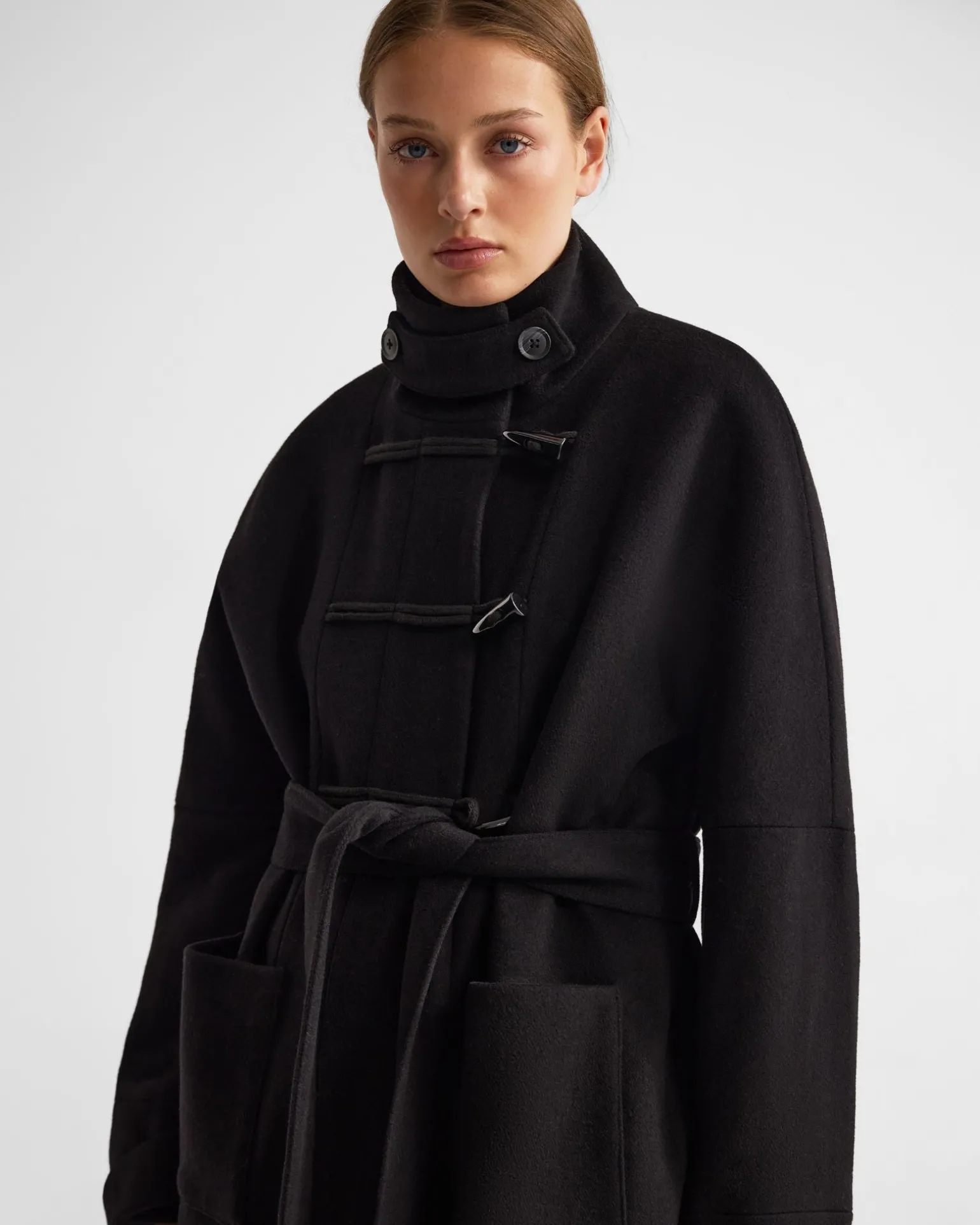 Kerry Funnel Collar Duffle Coat