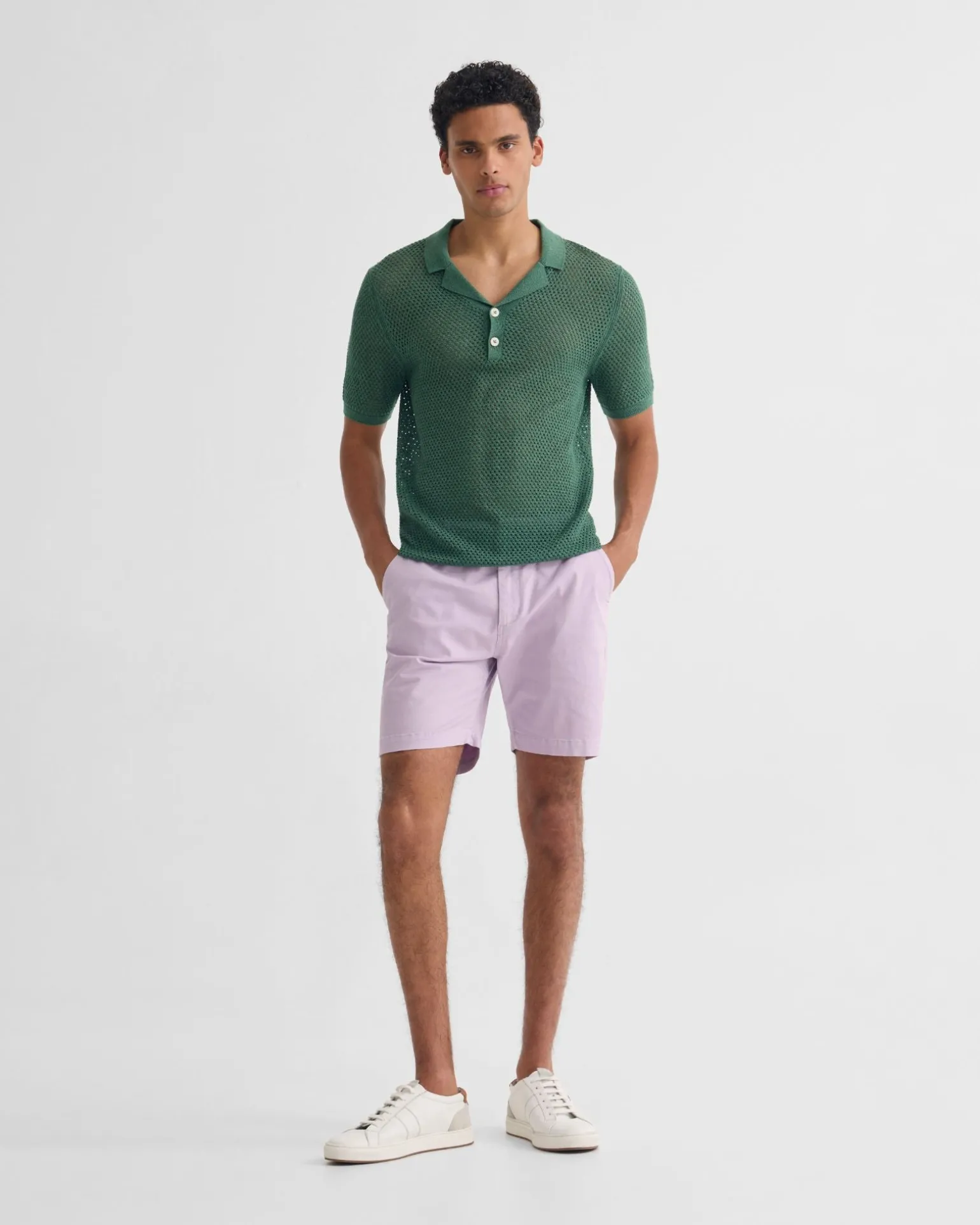 Lane Knitted Polo