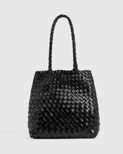 Larna Woven Tote Bag