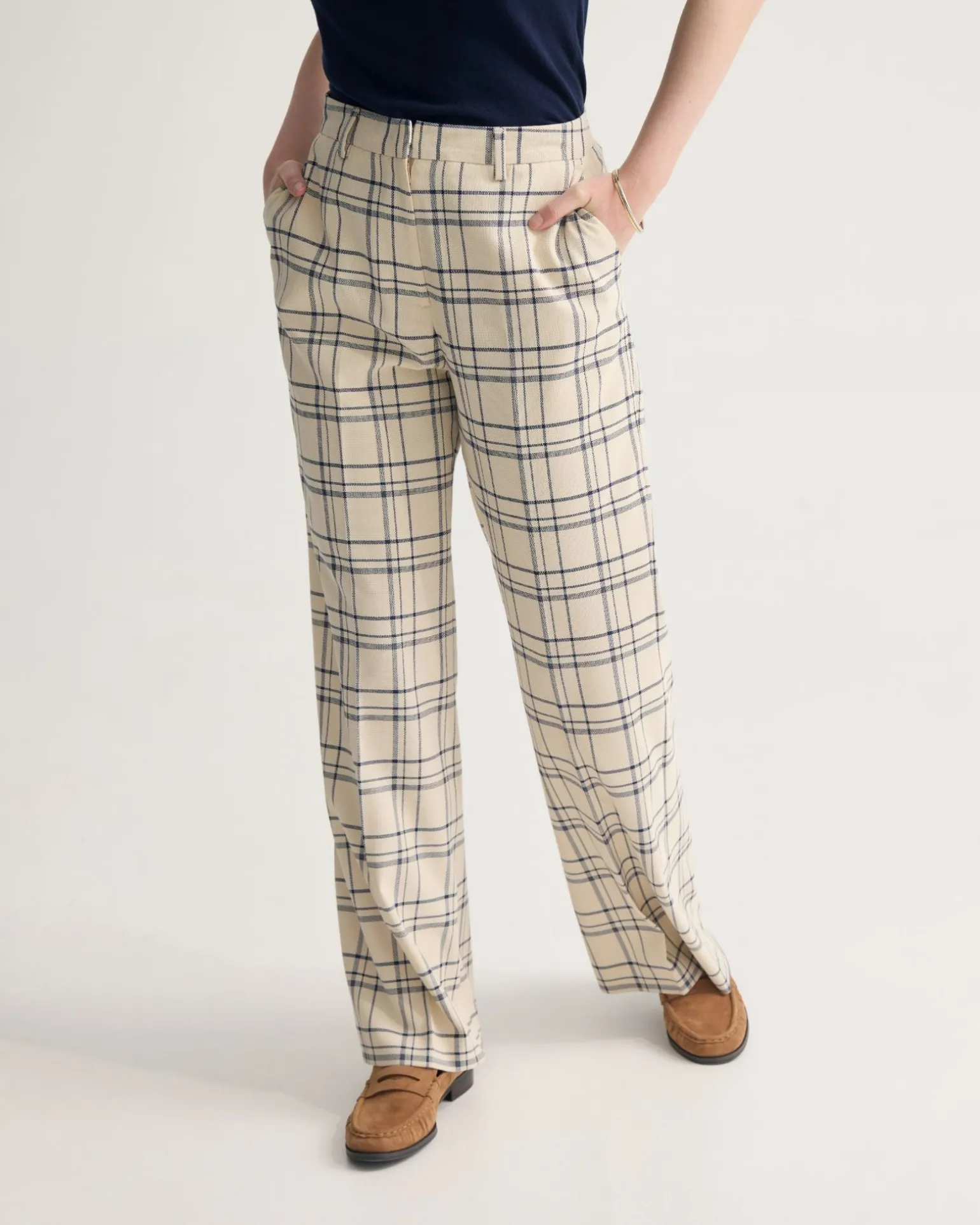 Lauren Check Suit Pant