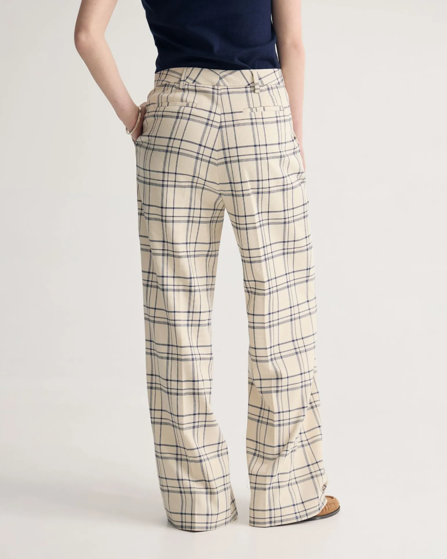 Lauren Check Suit Pant