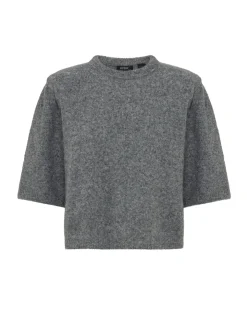 Leeta Wool Knitted T Shirt