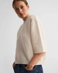 Leeta Wool Knitted T Shirt