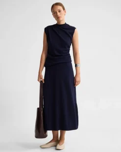 Leonie Cashmere Blend Knitted Skirt